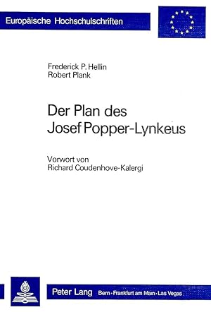 Seller image for Der Plan des Josef Popper-Lynkeus for sale by moluna