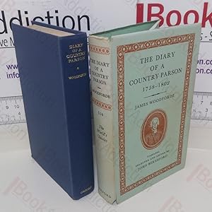 Image du vendeur pour The Diary of a Country Parson, 1758-1802: Passages Selected and Edited By John Beresford (The World's Classics series, No. 516) mis en vente par BookAddiction (ibooknet member)