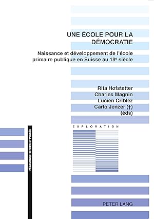 Bild des Verkufers fr Une cole pour la dmocratie zum Verkauf von moluna