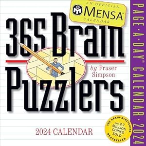 Immagine del venditore per Mensa 365 Brain Puzzlers Page-A-Day Calendar 2024 venduto da Grand Eagle Retail