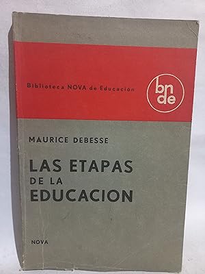 Imagen del vendedor de Las Etapas de la Educacin a la venta por Libros de Ultramar Alicante