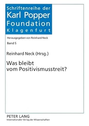 Seller image for Was bleibt vom Positivismusstreit? for sale by BuchWeltWeit Ludwig Meier e.K.