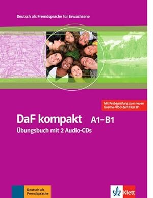 Imagen del vendedor de DaF kompakt. bungsbuch mit 2 Audio-CDs A1-B1 a la venta por GreatBookPrices