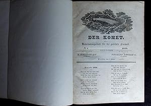 (Hrsg.) Der Komet. Ein Unterhaltungsblatt für die gebildete Leserwelt.