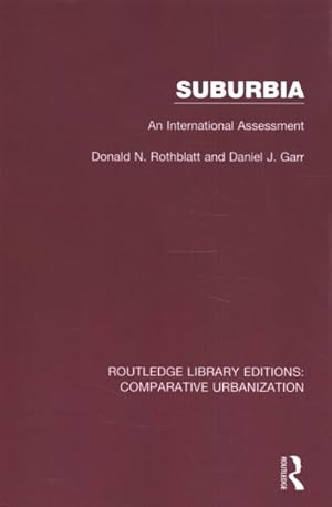 Imagen del vendedor de Suburbia : An International Assessment a la venta por GreatBookPrices