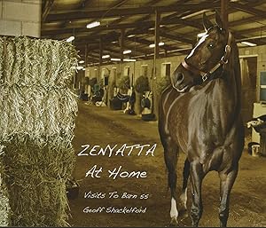 Seller image for ZENYATTA AT HOME ~ Visits To Barn 55 for sale by SCENE OF THE CRIME 