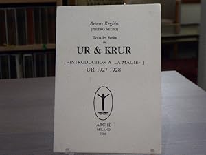 Seller image for Tous les crits de UR & KRUR ["Introduction  la magie"] - UR 1927-1928. for sale by Tir  Part