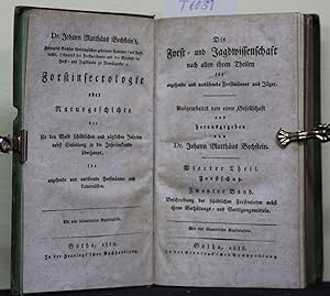 Bild des Verkufers fr Forstinsectologie oder Naturgeschichte der fr den Wald schdlichen und ntzlichen Insecten nebst Einleitung in die Insectenkunde berhaupt, fr angehend und ausbende Forstmnner und Cameralisten. (= Die Forst- und Jagdwissenschaft in allen ihrem Theilen, Band IV, 2). zum Verkauf von Antiquariat  Braun