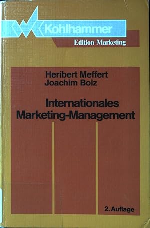 Bild des Verkufers fr Internationales Marketing-Management. Kohlhammer-Edition Marketing. zum Verkauf von books4less (Versandantiquariat Petra Gros GmbH & Co. KG)