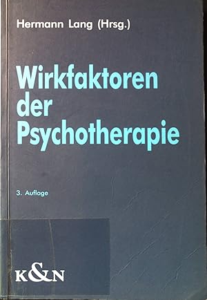Bild des Verkufers fr Wirkfaktoren der Psychotherapie : mit 32 Tabellen. zum Verkauf von books4less (Versandantiquariat Petra Gros GmbH & Co. KG)
