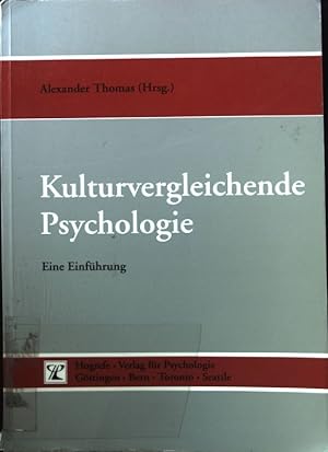 Seller image for Kulturvergleichende Psychologie : eine Einfhrung. for sale by books4less (Versandantiquariat Petra Gros GmbH & Co. KG)