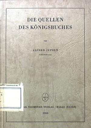 Bild des Verkufers fr Die Quellen des Knigsbuches. zum Verkauf von books4less (Versandantiquariat Petra Gros GmbH & Co. KG)
