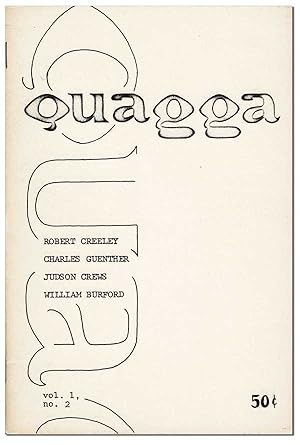 QUAGGA - VOL.1, NO.2 (MAY, 1960)