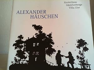 Bild des Verkufers fr Alexander Huschen. (Alexanderhuschen) Gartenhaus Gsteherberge Villa Else. Abschlu der Renovierung und Einweihung 16. September 2000. zum Verkauf von Antiquariat im Schloss