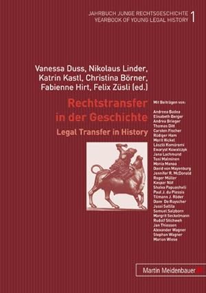 Seller image for Rechtstransfer in der Geschichte for sale by BuchWeltWeit Ludwig Meier e.K.