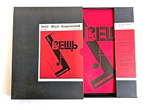 VESC/OBJET/GEGENSTAND AVANT-GARDE RUSSIAN ÉMIGRÉ MAGAZINE - 3 Vols in Slipcase