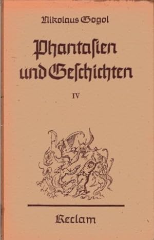 Seller image for Phantasien und Geschichten; Teil: 4., Wij, der Knig der Erdgeister. bers. von Wilhelm Lange / Reclams Universal-Bibl. ; Nr. 1836 for sale by Schrmann und Kiewning GbR