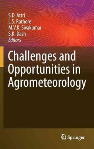 Immagine del venditore per Challenges and Opportunities in Agrometeorology venduto da GreatBookPricesUK