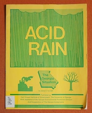 Seller image for Acid rain: The Georgia situation for sale by GuthrieBooks