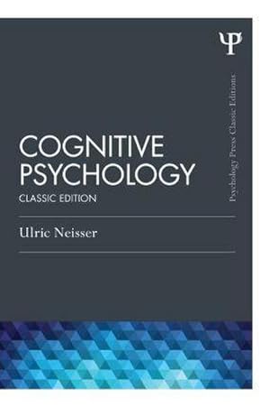 Imagen del vendedor de Cognitive Psychology : Classic Edition a la venta por AHA-BUCH GmbH