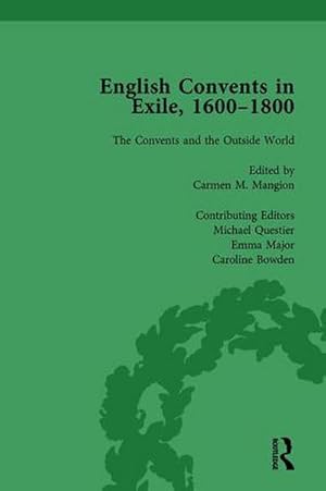 Bild des Verkufers fr English Convents in Exile, 1600 1800, Part II, vol 6 zum Verkauf von AHA-BUCH GmbH