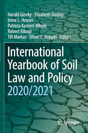 Bild des Verkufers fr International Yearbook of Soil Law and Policy 2020/2021 zum Verkauf von AHA-BUCH GmbH