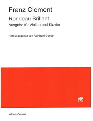 Image du vendeur pour Rondeau Brillant op.36for string quartet and violin : piano reduction mis en vente par AHA-BUCH GmbH