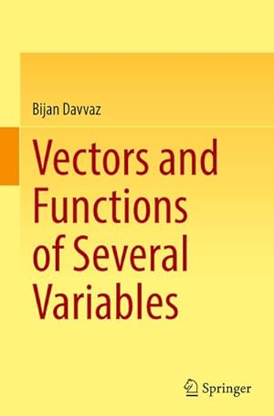 Bild des Verkufers fr Vectors and Functions of Several Variables zum Verkauf von AHA-BUCH GmbH