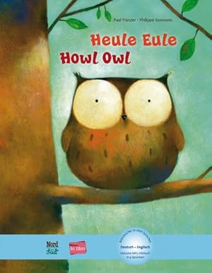 Bild des Verkufers fr Heule Eule : Kinderbuch Deutsch-Englisch mit MP3-Hrbuch als Download zum Verkauf von AHA-BUCH GmbH