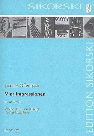 Immagine del venditore per 4 Impressionen fr Violoncellound Klavier venduto da AHA-BUCH GmbH
