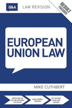 Bild des Verkufers fr Q&A European Union Law zum Verkauf von AHA-BUCH GmbH
