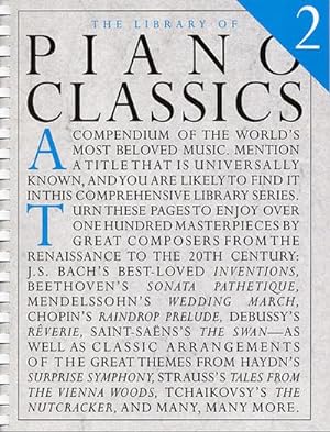 Seller image for The Library Of Piano Classics Book 2 for sale by AHA-BUCH GmbH