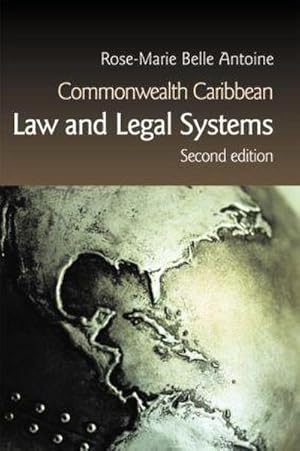 Bild des Verkufers fr Commonwealth Caribbean Law and Legal Systems zum Verkauf von AHA-BUCH GmbH