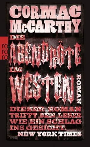 Seller image for Die Abendrte im Westen for sale by AHA-BUCH GmbH