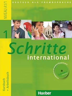 Seller image for Schritte international 1. Kursbuch + Arbeitsbuch mit Audio-CD zum Arbeitsbuch und interaktiven bungen for sale by AHA-BUCH GmbH