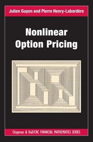 Imagen del vendedor de Nonlinear Option Pricing a la venta por AHA-BUCH GmbH