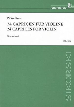 Immagine del venditore per 24 Capricenfr Violine solo venduto da AHA-BUCH GmbH