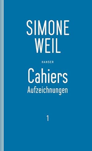 Seller image for Cahiers 1 : Aufzeichnungen for sale by AHA-BUCH GmbH