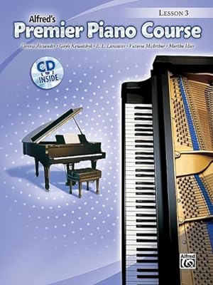 Imagen del vendedor de Premier Piano Course Lesson Book, Bk 3 : Book & CD a la venta por AHA-BUCH GmbH