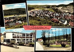 Ansichtskarte / Postkarte Sechshelden Haiger in Hessen, Panorama, Dilltal, Teilansichten