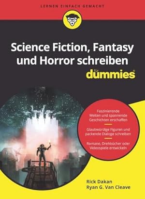 Bild des Verkufers fr Science-Fiction, Fantasy und Horror schreiben fr Dummies zum Verkauf von AHA-BUCH GmbH