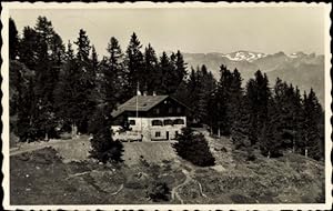 Ansichtskarte / Postkarte Schweiz, SAC-Hütte von Thyon