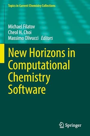 Imagen del vendedor de New Horizons in Computational Chemistry Software a la venta por AHA-BUCH GmbH