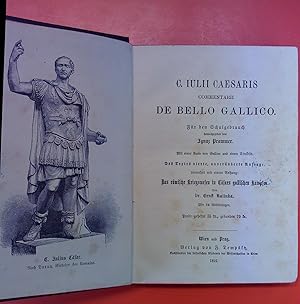 Bild des Verkufers fr C. Iulii Caesaris Commentarii de Bello Gallico - Fr den Schulgebrauch. Des Textes vierte, unvernderte Auflage. zum Verkauf von biblion2