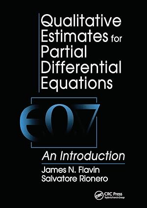 Seller image for Flavin, J: Qualitative Estimates For Partial Differential Eq for sale by moluna