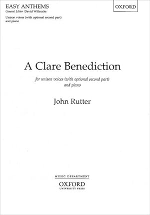 Image du vendeur pour Clare Benediction mis en vente par Smartbuy