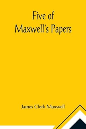 Seller image for Five of Maxwell's Papers for sale by Smartbuy