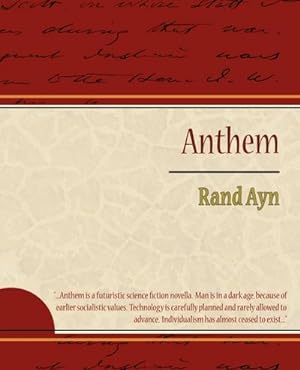 Seller image for Anthem for sale by Smartbuy
