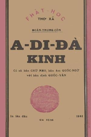 Seller image for A Di  Kinh (Bn in ln u nm 1941 - Hn vn, Vit dch v ch m) : D n Phc ch sch on Trung Cn for sale by Smartbuy