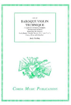 Seller image for Baroque Violin Technique for sale by Smartbuy